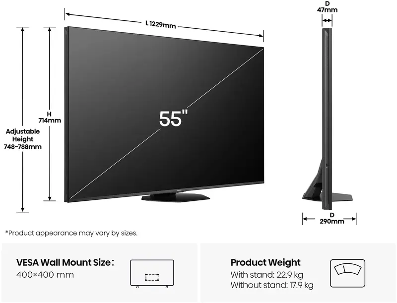 УЦІНКА Телевізор Hisense 55U8Q - фото - №1
