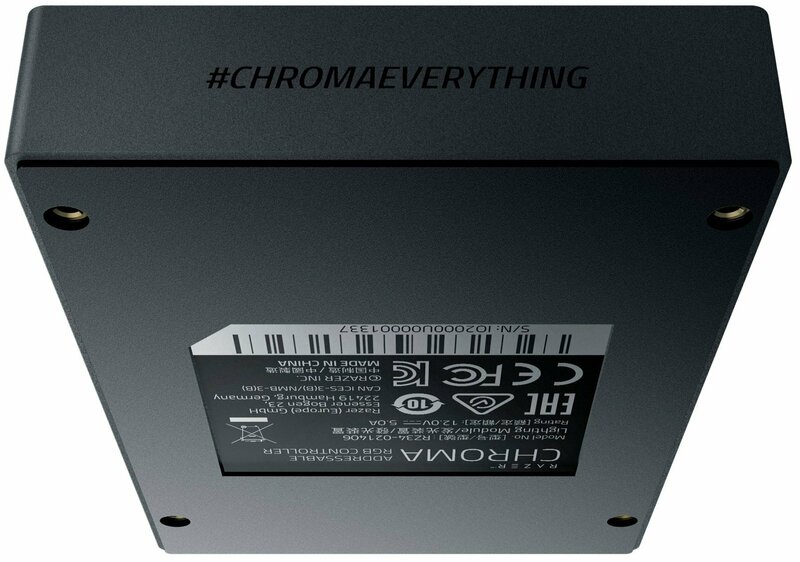 Контролер підсвічування RAZER Chroma Addressable RGB Controller (Black) RZ34-02140600-R3 фото