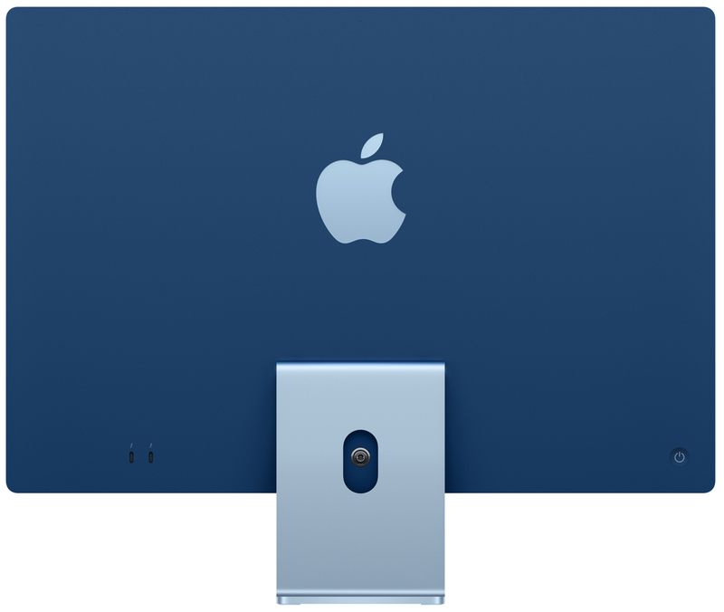 Apple iMac M1 24" 4.5K 16/256GB 7GPU Blue (Z14M) 2021 Custom фото
