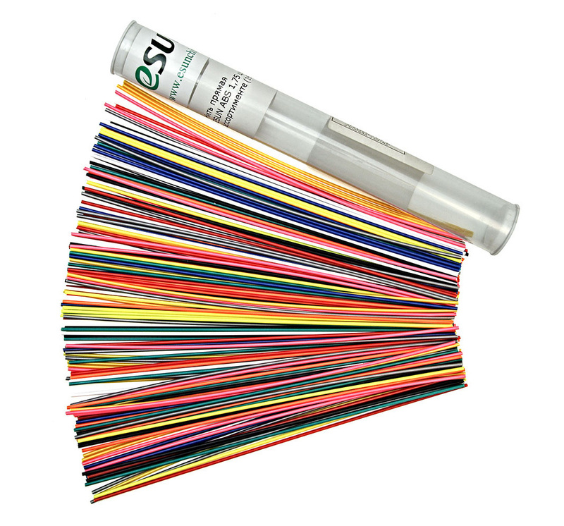 Стержни ESUN ABS 1,75 цвета в ассортименте (160/25 см) фото