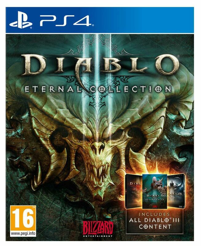 Диск Diablo III Eternal Collection (Blu-ray) для PS4 - фото - №0