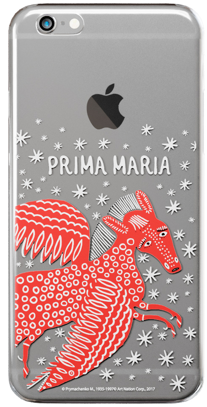Чехол-накладка Prima Maria Коралловый Пегас для iPhone 6/6S Plus фото