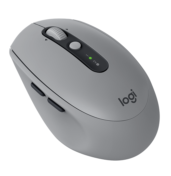 Миша Logitech wireless/bluetooth M590 (Mid Grey Tonal) 910-005198 - фото - №1