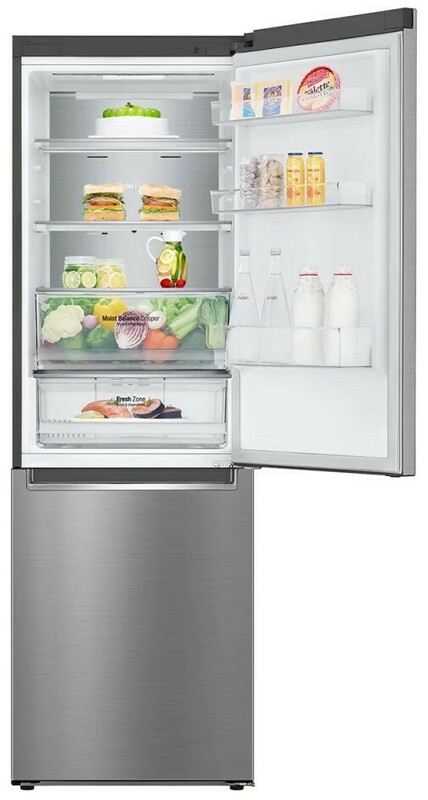Двокамерний холодильник LG GA-B459SMQM фото