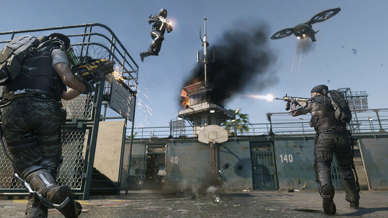 Диск Call of Duty: Advanced Warfare (Blu-ray, Russian version) для PS4 фото