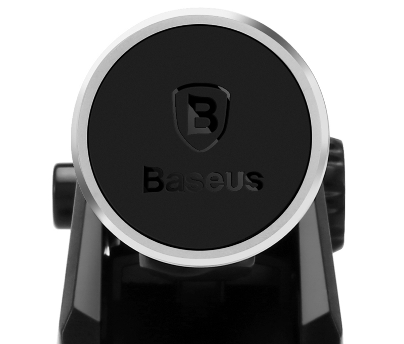 Автотримач Baseus Solid Series Telescopic Magnetic Car Mount (Silver) SULX-0S фото