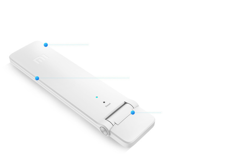 Расширитель зоны WiFi Xiaomi Amplifier 2 white фото