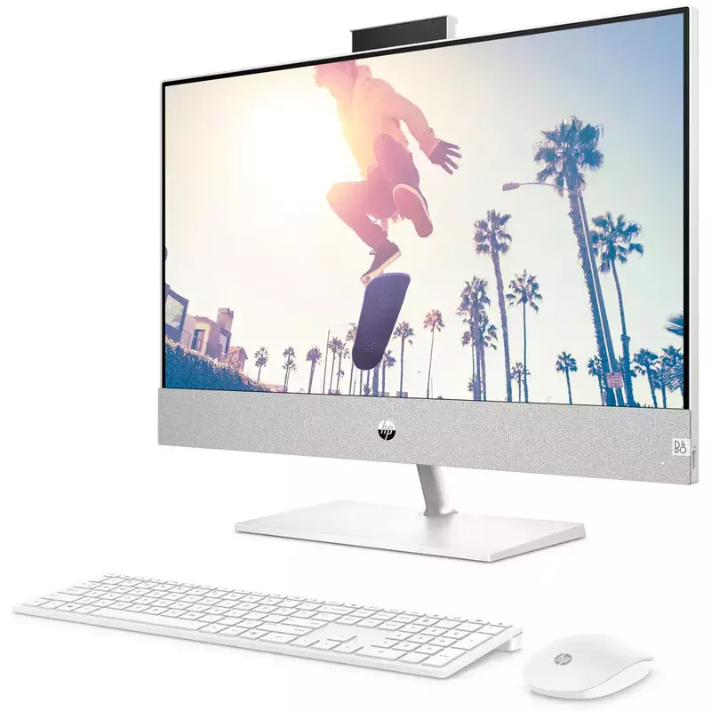 Моноблок HP Pavilion AiO 24-ca2012ua Snowflake White (95Z20EA) - фото - №2