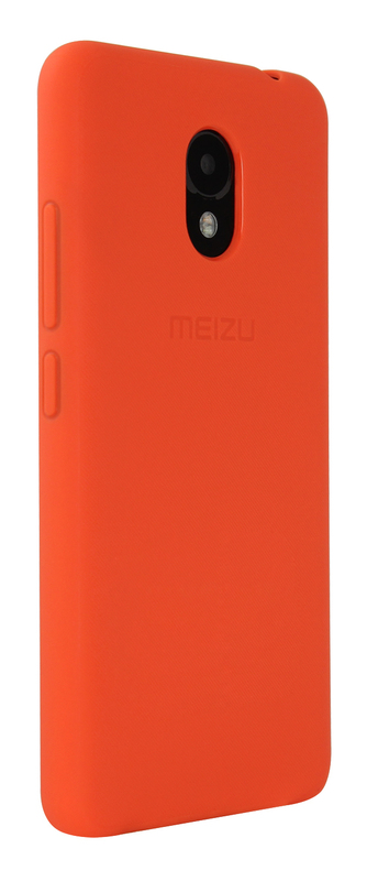 Чохол-накладка Meizu Original Silicone Case Orange для M5c фото