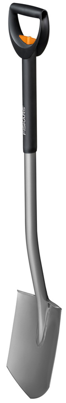 Лопата Fiskars садовая штыковая SmartFit 105,4-125 см, 1620 г с телескопической ручкой (1001567) фото