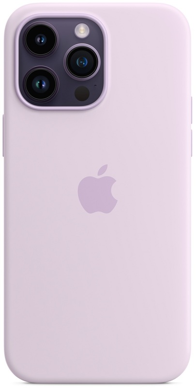Чохол Apple Silicone Case with MagSafe (Lilac) MPTW3ZE/A для iPhone 14 Pro Max - фото - №0