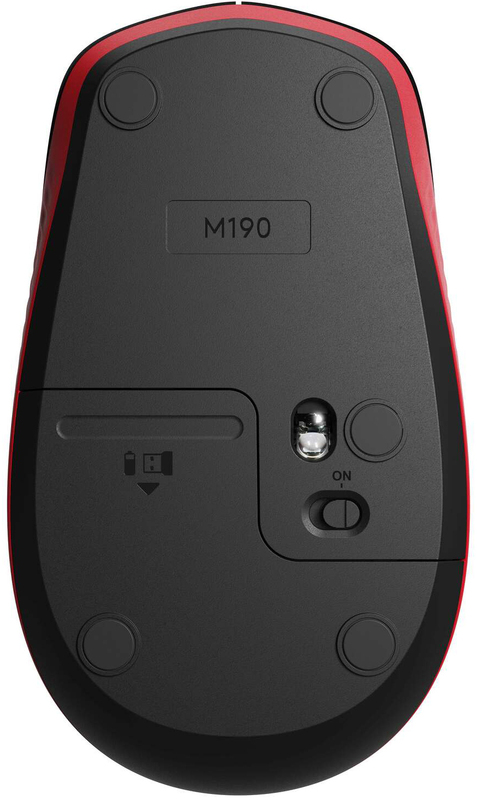 Миша Logitech Wireless M190 (Red) 910-005908 фото