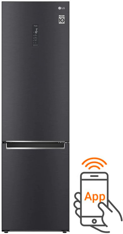 Двухкамерный холодильник LG GW-B509SBUM фото