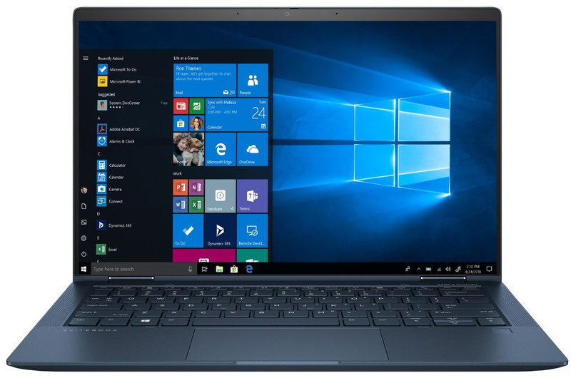 Ноутбук HP Elite Dragonfly 13.3 Blue (8MK83EA) - фото - №0