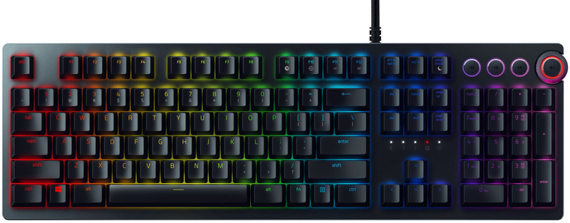 Ігрова клавіатура Razer Huntsman Elite RGB Linear Optical Switch (Black) RZ03-01871000-R3M1 фото