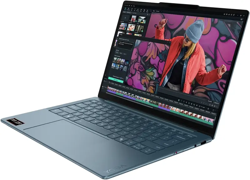 Ноутбук Lenovo Yoga Slim 7 14AKP10 Tidal Teal (83JY004SRA) - фото - №1