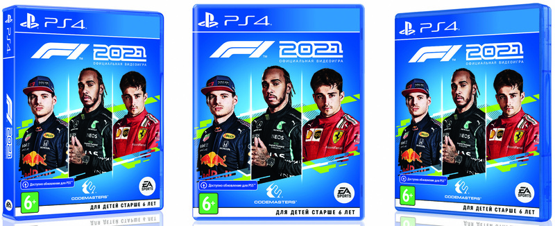 Диск F1 2021 (Blu-ray) для PS4 фото
