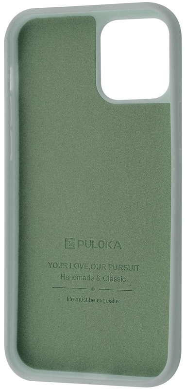 Чохол PULOKA Macaroon для iPhone 13 (Silver) фото