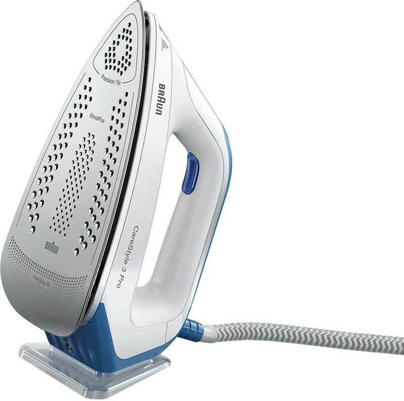 Утюг с парогенератором BRAUN CareStyle 3 Pro IS 3157 BL - фото - №7