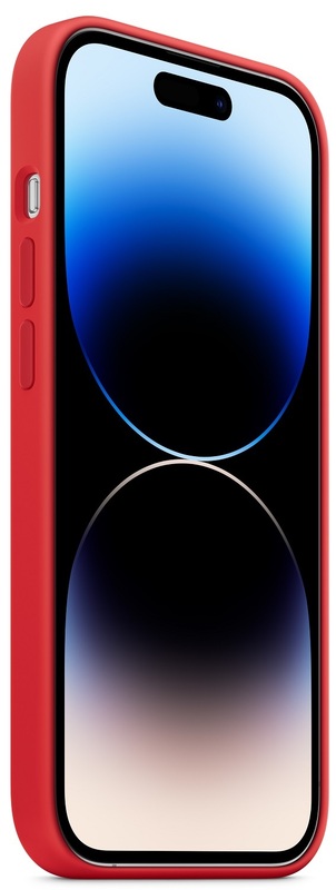 Чохол Apple Silicone Case with MagSafe (PRODUCT Red) MPTG3ZE/A для iPhone 14 Pro фото