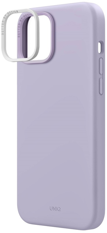 Чохол для iPhone 14 Uniq Lino Lilac (Lavender) - фото - №1
