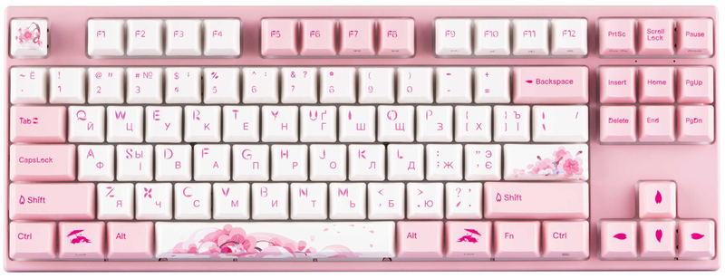 Клавіатура Varmilo VEA87 Sakura R2 Cherry Mx Red (A23A027A3A0A17A024) - фото - №0