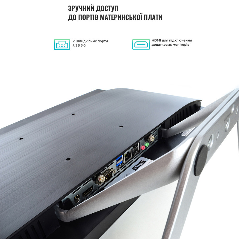 Моноблок ARTLINE Home G43 (G43v27Win) Black - фото - №3