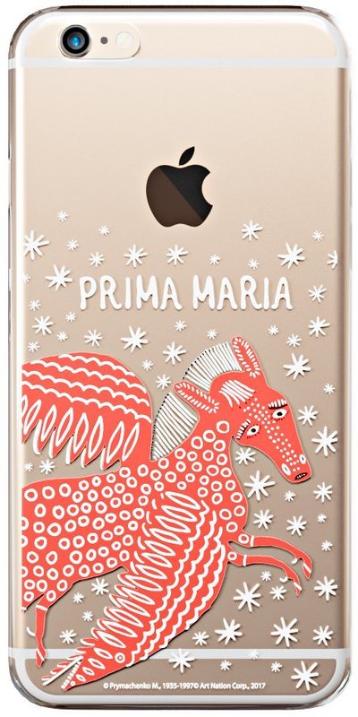 Чохол-накладка Prima Maria Кораловий Пегас для iPhone 6 / 6S фото