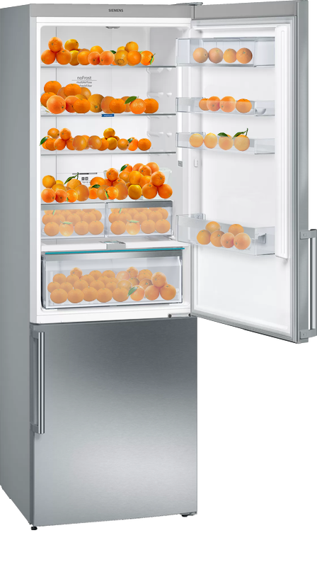 Двокамерний холодильник Siemens KG49NAI31U фото