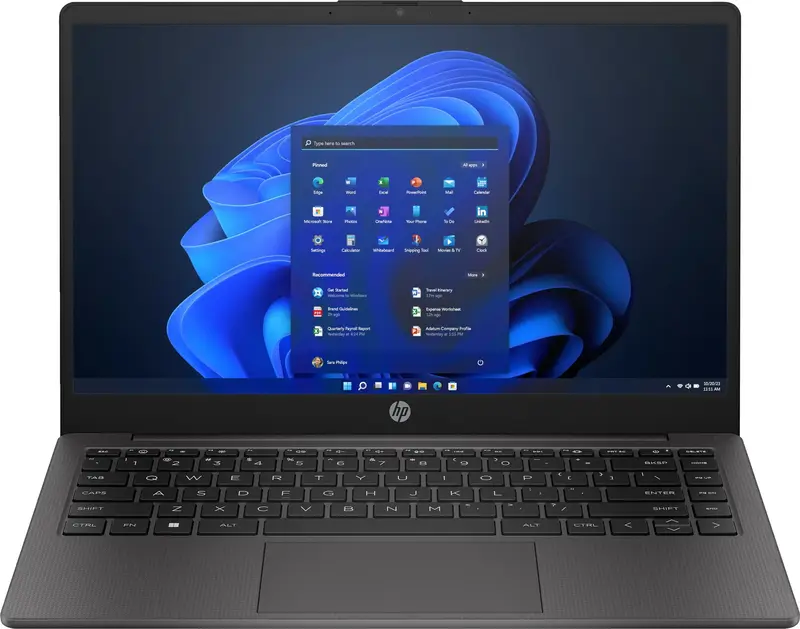 Ноутбук HP 240 G10 Dark Ash Silver (817V5EA) - фото - №0