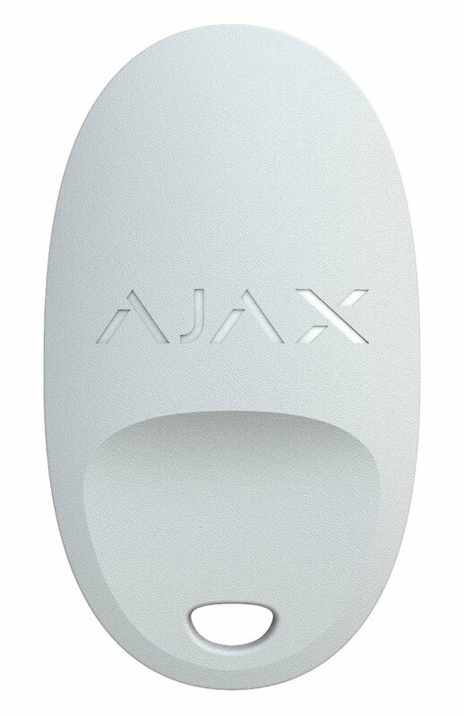 Брелок для управління охоронною системою Ajax SpaceControl (white) фото