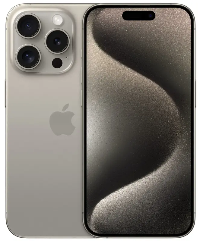 Б/В Apple iPhone 15 Pro 512Gb Natural Titanium «Новий 2.0» - фото - №0