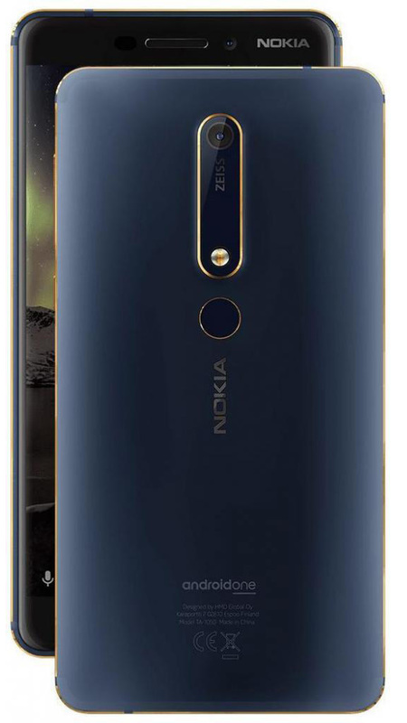 Nokia 6 Dual SIM 2018 4/64Gb Blue (11PL2L01A14) - фото - №6