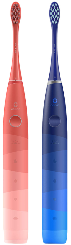 Набор умных зубных электрощеток Oclean Find Duo Set (Flow) фото