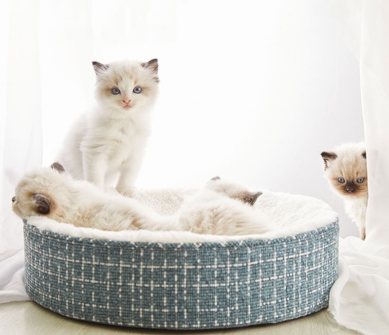 Кровать PETKIT Deep Sleep Cat Bed (Pink) фото