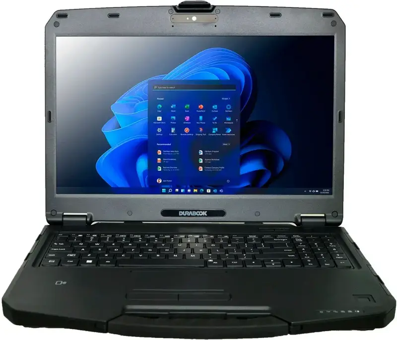 Ноутбук Durabook S15 Standard Black (S5G2R3AAEBXE) - фото - №0