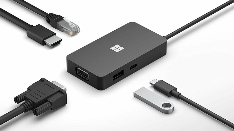 HUB USB-C Microsoft Travel Hub (Black) SWV-00010 фото