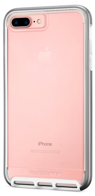 Чехол-накладка Apple iPhone 8 Plus/7 Plus Tech21 Evo Elite Case Silver фото