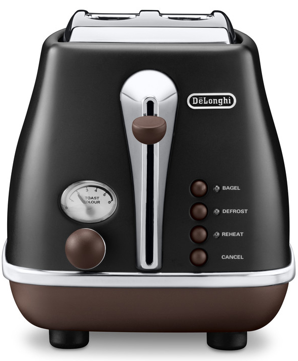 Тостер DeLonghi CTOV 2103 BK - фото - №1