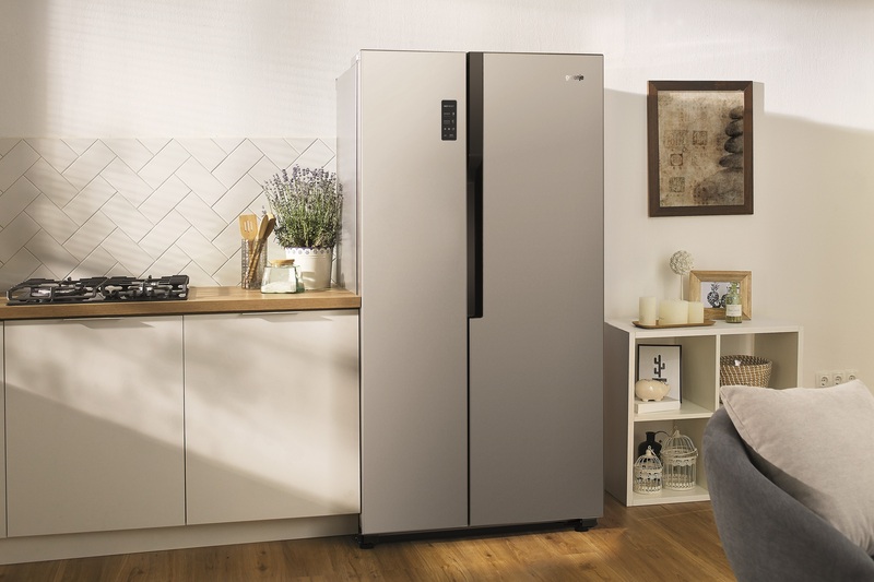 Side-by-side холодильник Gorenje NRS9181MX - фото - №9