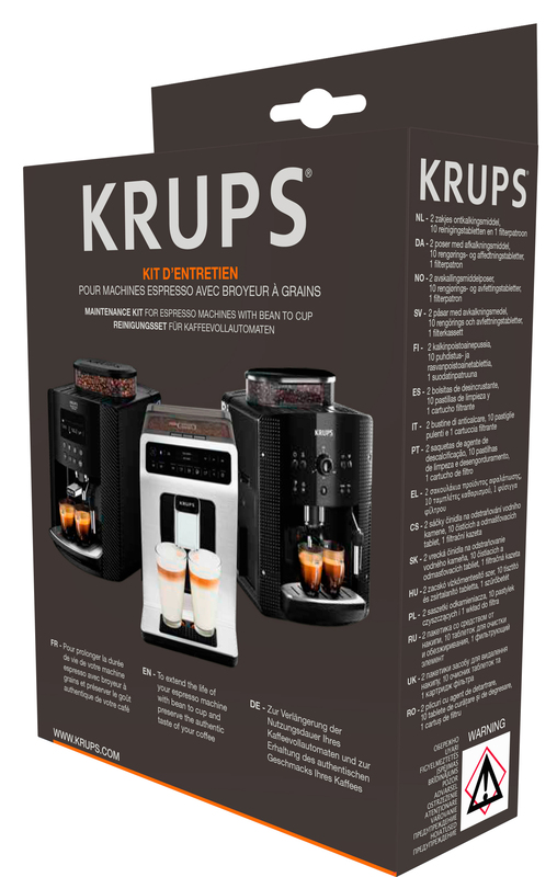 Комплект для обслуживания кофемашин Krups XS530010 фото