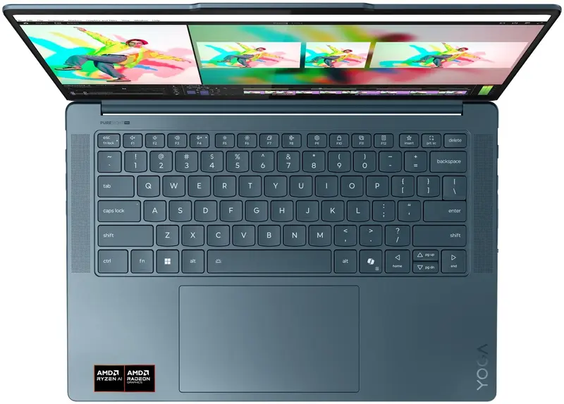 Ноутбук Lenovo Yoga Pro 7 14ASP10 Tidal Teal (83LX0011RA) - фото - №4