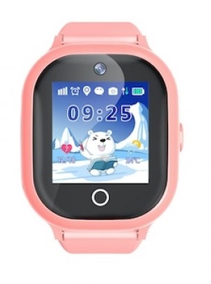 Дитячий годинник-телефон з GPS трекером GOGPS K26 (Pink) фото
