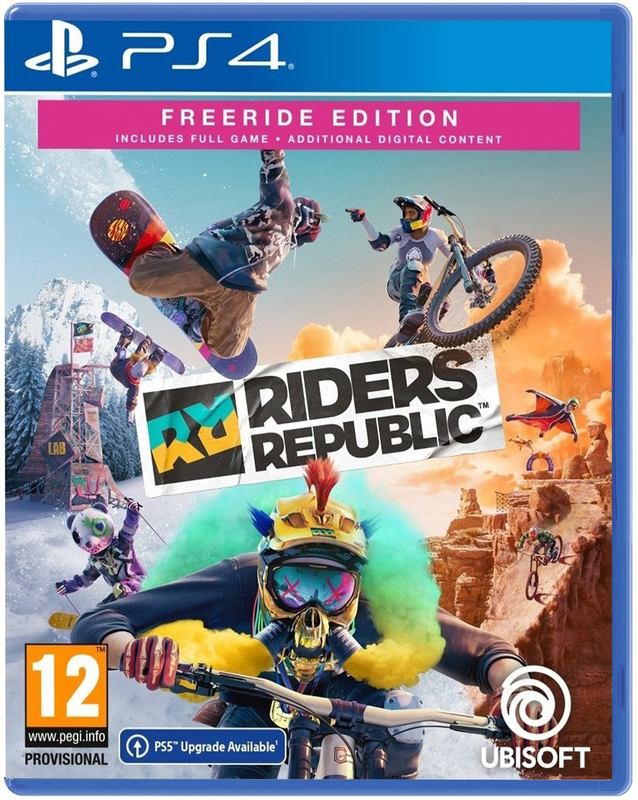 Диск Riders Republic. Freeride Edition (Blu-ray) для PS4 - фото - №0