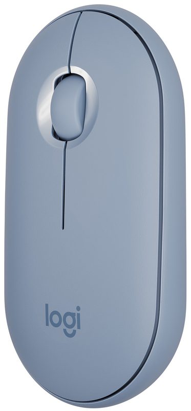 Миша Logitech Wireless M350 (Blue Grey) 910-005719 - фото - №1