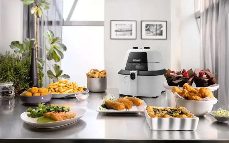 УЦЕНКА Аэрофритюрница DeLonghi FH 2133/1 W - фото - №10