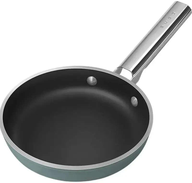 Сковорода 20 см, керамическое покрытие, цвет изумрудно-зеленый матовый - фото - №2