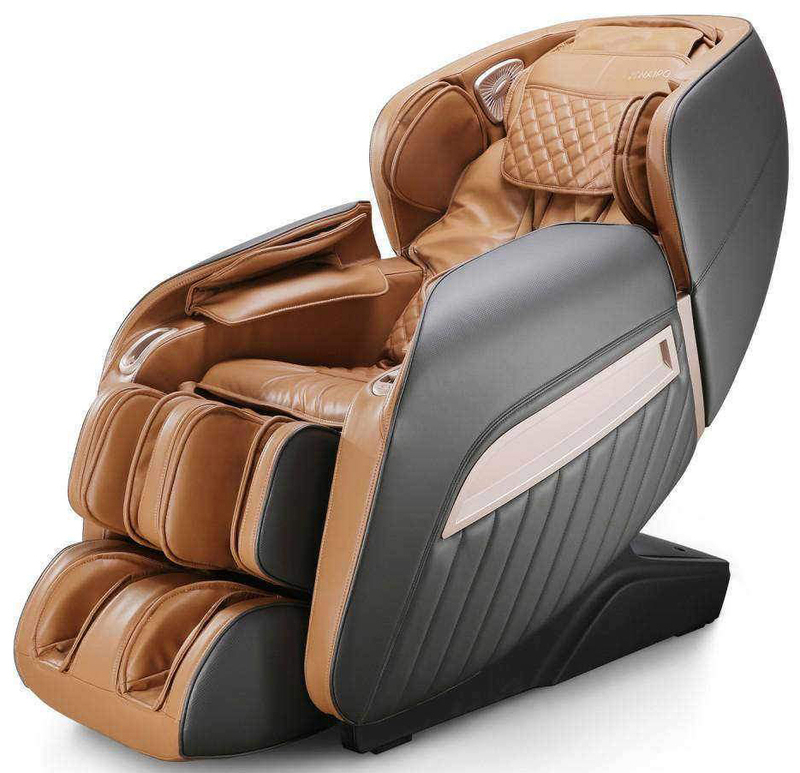 Масажне крісло Naipo MGC-A350 Full Body Music Massage Chair з масажем для ніг (Brown) фото