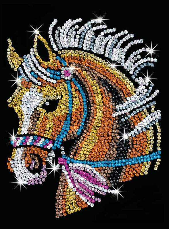 Набор для творчества Sequin Art BLUE Horse SA1517 фото
