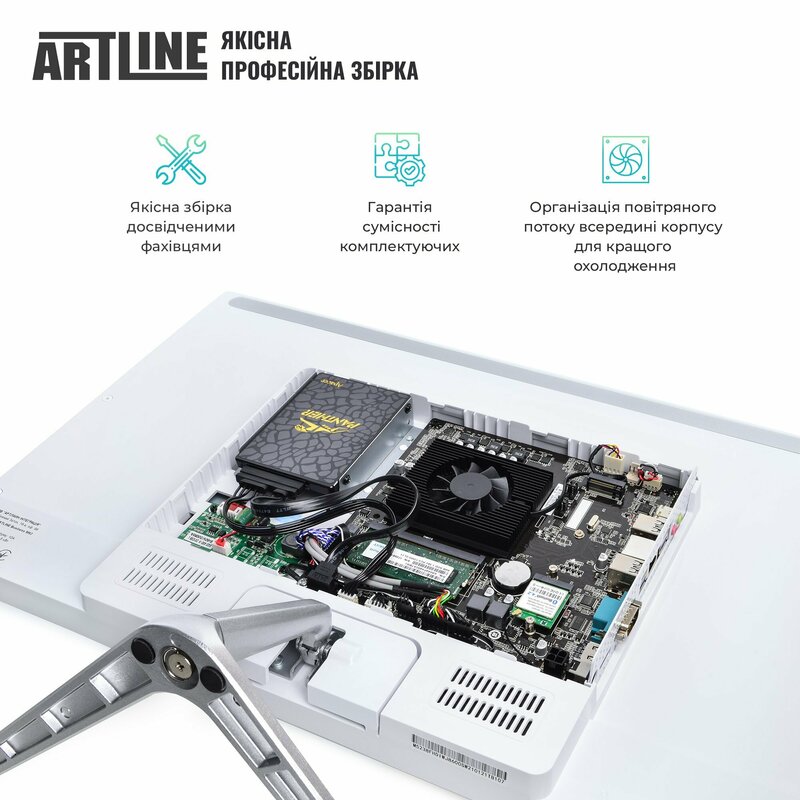 Моноблок ARTLINE Business M61 (M61v12Win) White - фото - №3